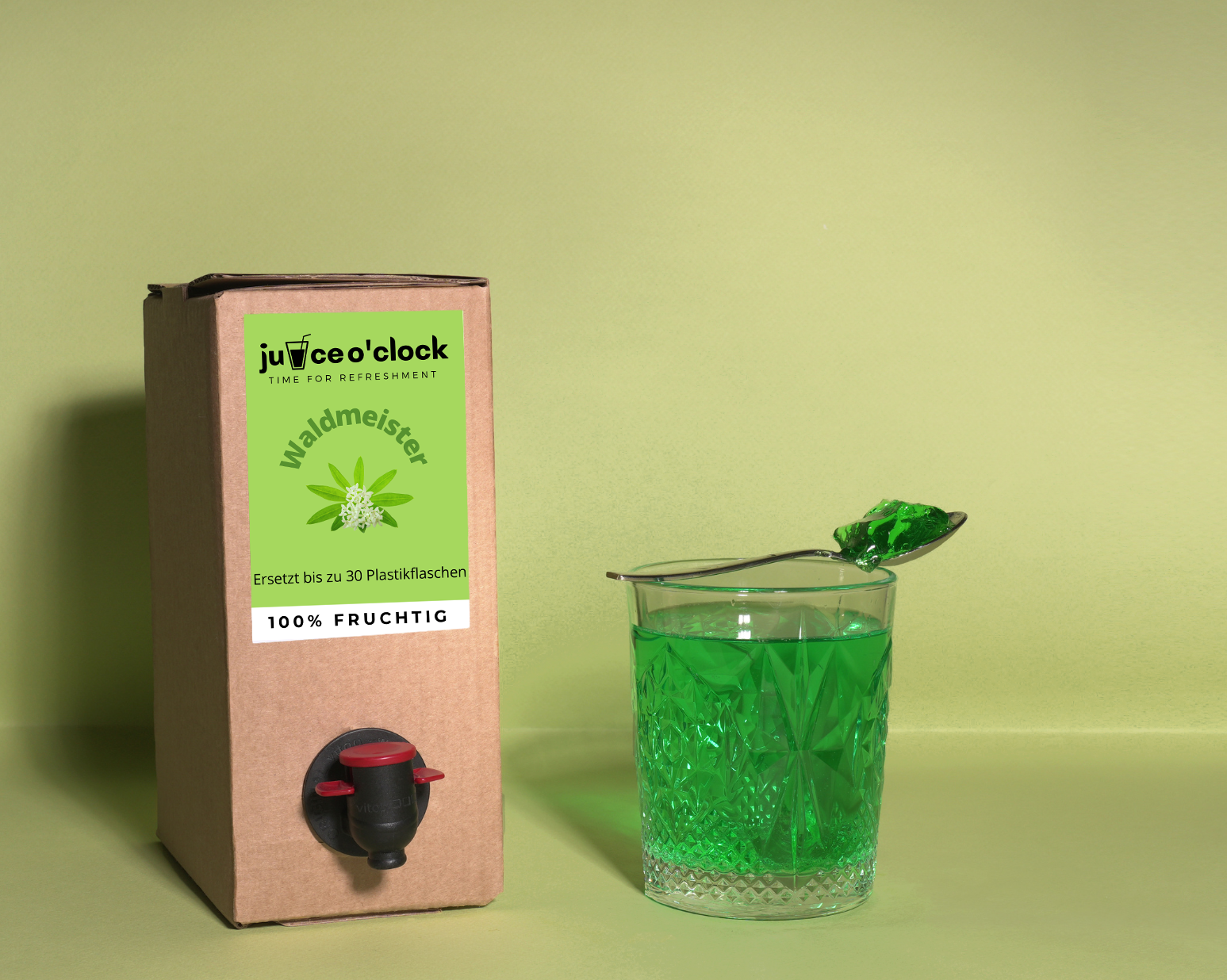 Umweltfreundliche Juice Sirupbox Klassik (1,5L)